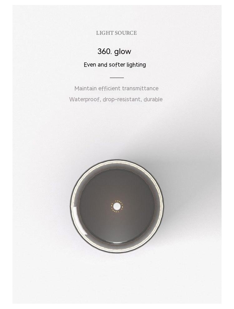 LED Camping Light Type-c Rechargeable Portable Night Light With High Transparency And Anti Drop Creative Atmosphere Light