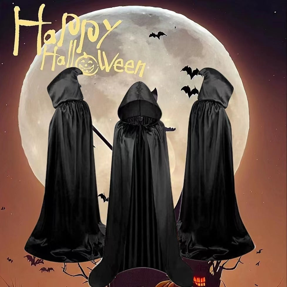 Halloween Cloak Costumes Black Party Decoration